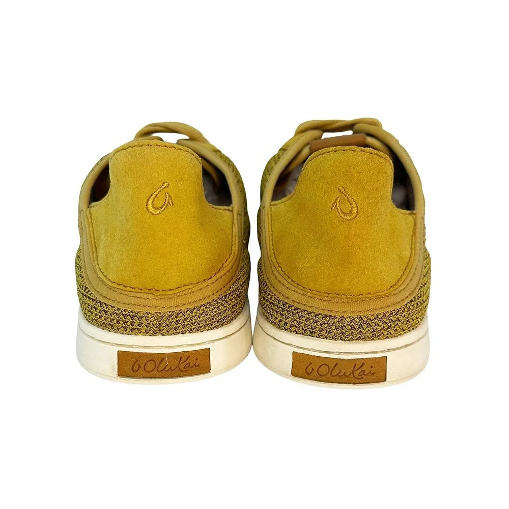 OLUKAI Pehuea Women's‎ Lightweight Slip On Sneakers • 9.5 • yellow